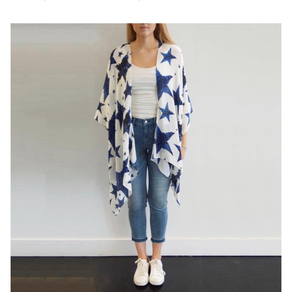 Nicole Miller 🇺🇸 Kimono Wrap - Picture 3 of 6